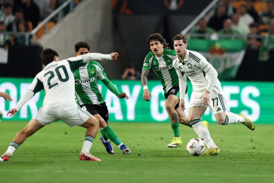Μπέτις – Παναθηναϊκός: Ο Ρουιμπάλ κάνει το 1-0 μόλις στο 8ο λεπτό (VIDEO)