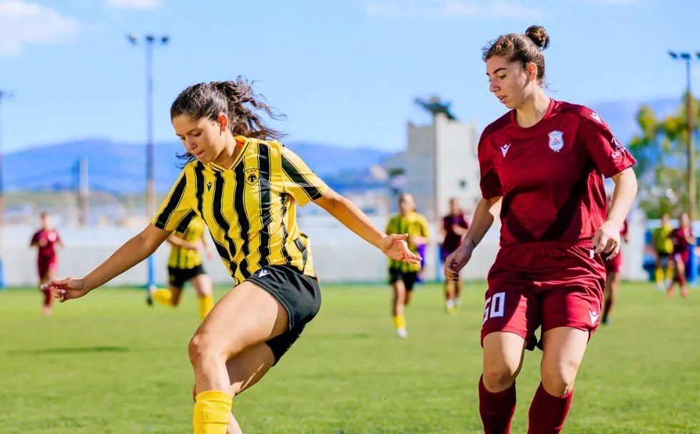 ΑΕΚ Ποδόσφαιρο Γυναικών: Στην Εθνική Κορασίδων η Γεωργία Βλαχονικολή!