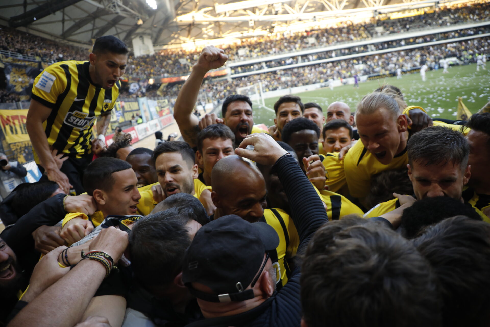 ΑΕΚ-ΠΑΟΚ: Το 3-0 με άριστο τελείωμα του Πινέδα! (vid)