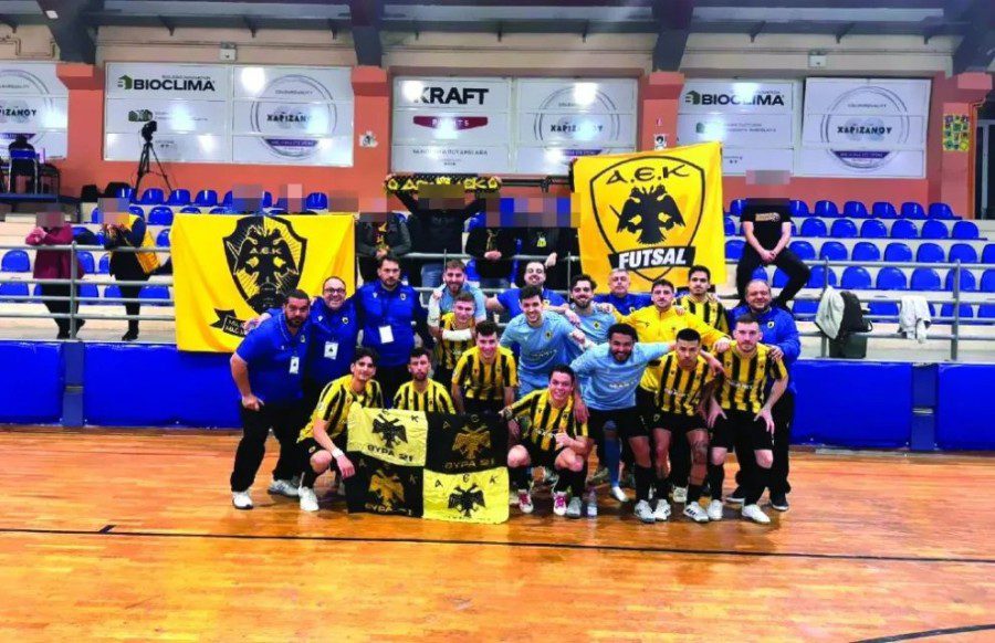 Futsal Ανδρών: Επιβλητική εμφάνιση και μεγάλη νίκη επί του Κορυδαλλού για την ΑΕΚ