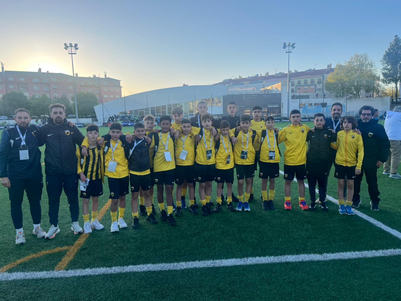 ΑΕΚ Κ13: Εξαιρετικές εμφανίσεις στο Iber Cup στην Πορτογαλία