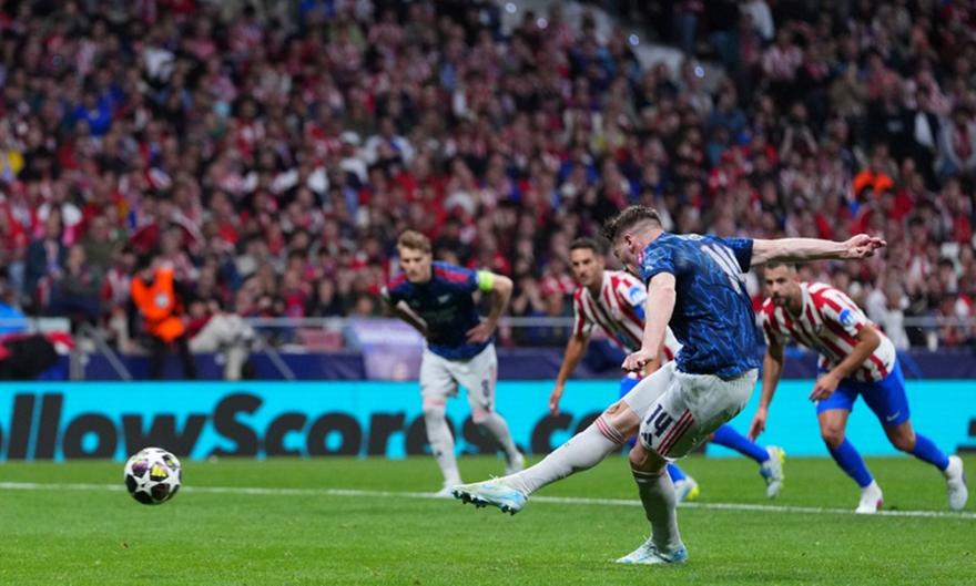 Champions League: Η Άρσεναλ προηγήθηκε, η Ατλέτικο απάντησε και όλα μένουν ανοιχτά
