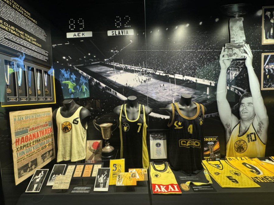 Τα κειμήλια από τον ιστορικό άθλο του 1968 στο Μουσείο της ΑΕΚ
