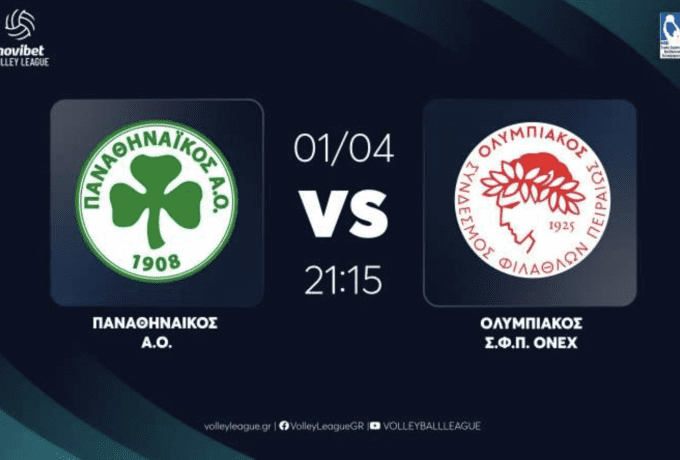 Volley League: Ο Παναθηναϊκός στο Μετς για την πρόκριση στον τελικό απέναντι στον Ολυμπιακό