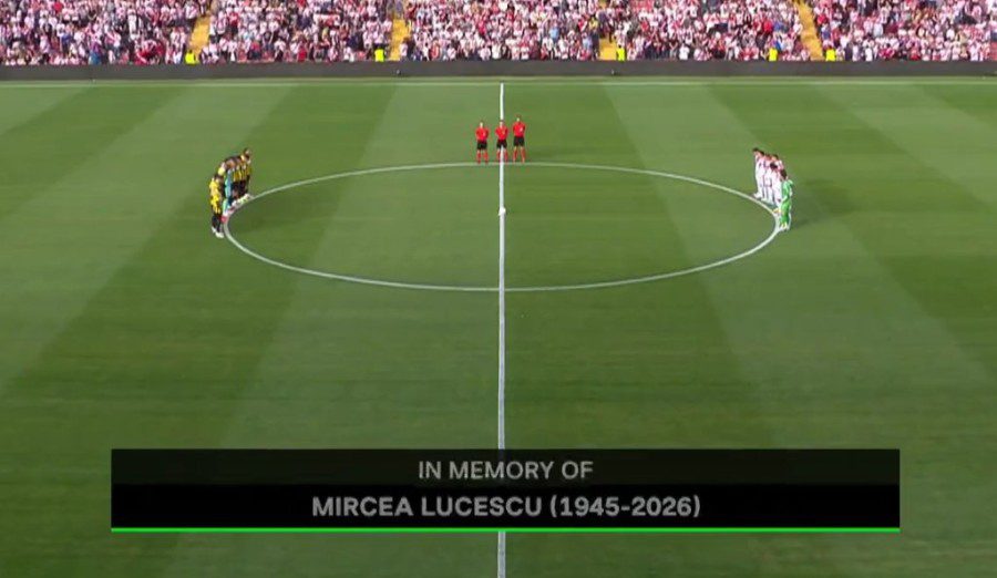 Ράγιο Βαγιεκάνο – ΑΕΚ: Ενός λεπτού σιγή για τον Μιρτσέα Λουτσέσκου (vid)