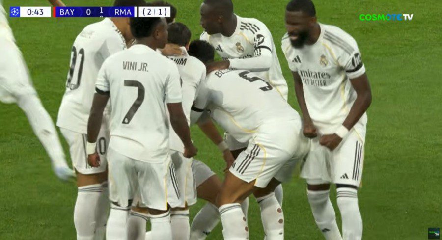 Ρεάλ Μαδρίτης: Χωρίς Ισπανό στην ενδεκάδα για πρώτη φορά στο Champions League