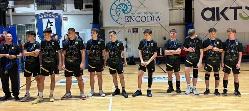ΑΕΚ Ακαδημία Βόλεϊ Αγοριών: Στην δεύτερη θέση η Κ17
