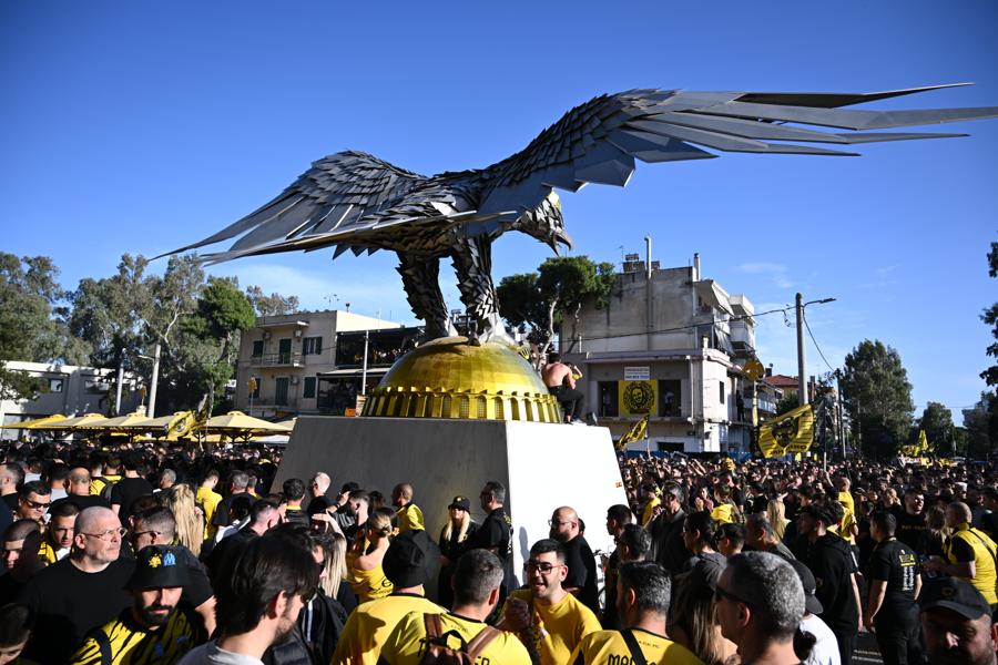 Το μήνυμα του γλύπτη του αετού της ΑΕΚ για την κατάκτηση του πρωταθλήματος και τους πανηγυρισμούς!