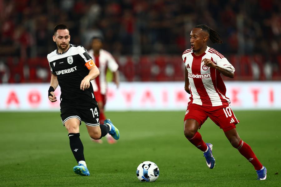 Ολυμπιακός και ΠΑΟΚ έμειναν στο 1-1