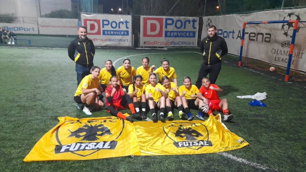 Futsal Γυναικών: Ασταμάτητη ΑΕΚ, έκανε το 2-0 απέναντι στο Νέο Ικόνιο και «πέταξε» για τελικό!
