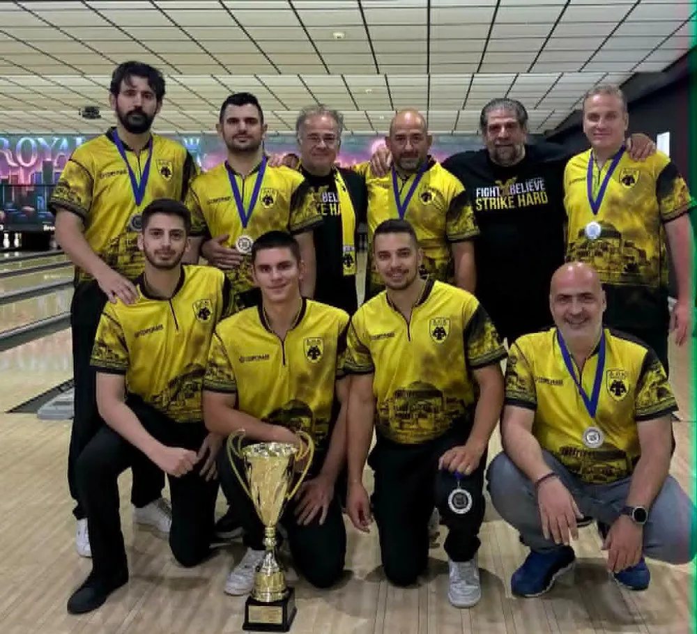 ΑΕΚ Bowling: Στην δεύτερη θέση στο Πανελλήνιο πρωτάθλημα