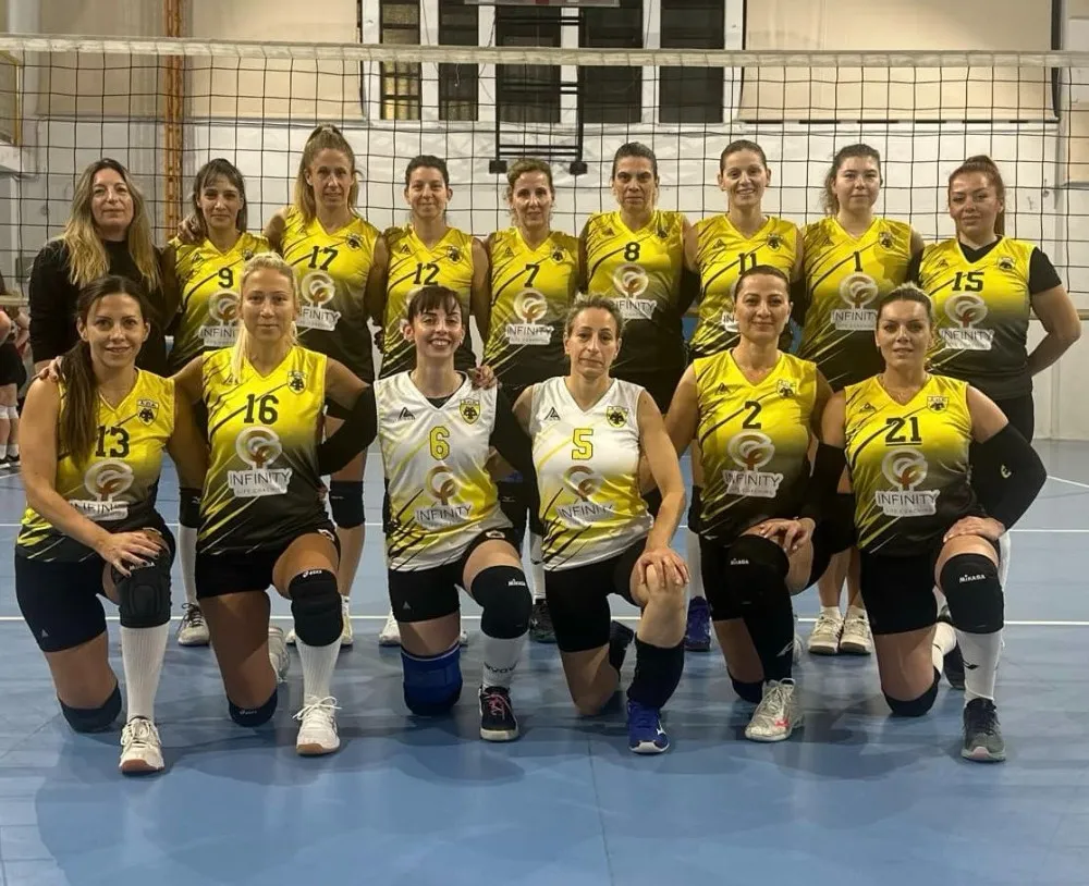 Vintage Volley: Η ΑΕΚ καθάρισε τη Γλυφάδα με 3-0 σετ και πάει για τον τίτλο στο Λαγονήσι!