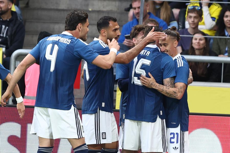 Ισόπαλη 2-2 με τη Σουηδία η Ελλάδα στην Στοκχόλμη