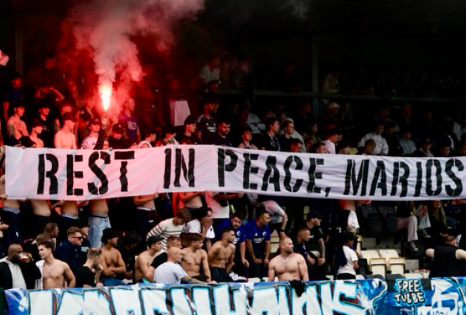 «Αναπαύσου εν ειρήνη Μάριε» – Το αντίο των οπαδών της Κοπεγχάγης