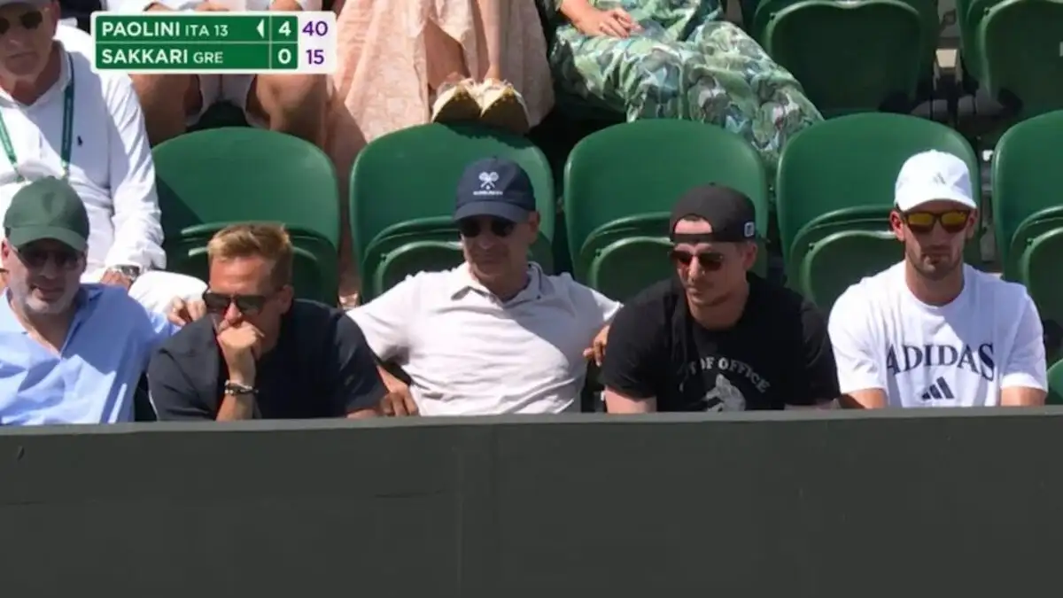 Στο Wimbledon ο Κυριάκος Μητσοτάκης για τον κρίσιμο αγώνα της Μαρίας Σάκκαρη
