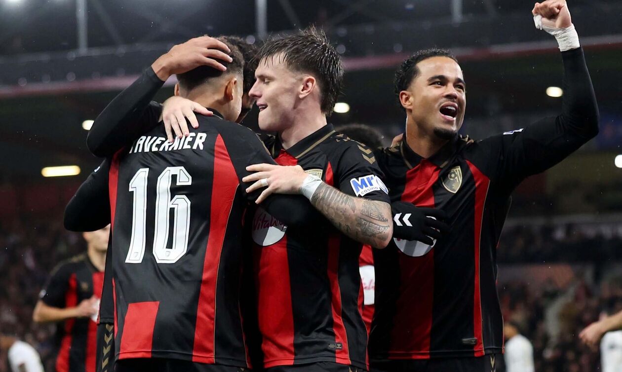 Europa League: Όλα πήγαν στραβά για τη Μίλαν στην Αγγλία – Βαριά ήττα με 3-0 από την ανώτερη Μπόρνμουθ