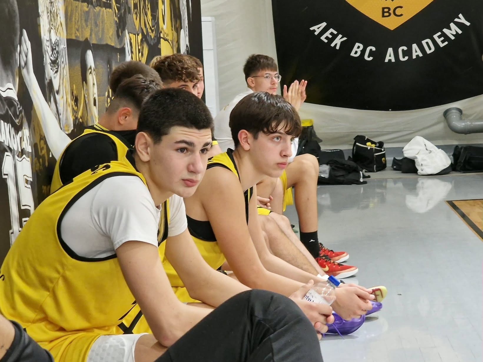 AEK BC Academy: Εξαιρετική εμφάνιση και εντυπωσιακή νίκη για τους Παίδες